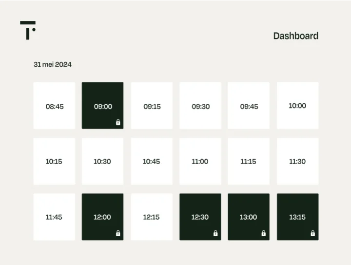 home reservaties