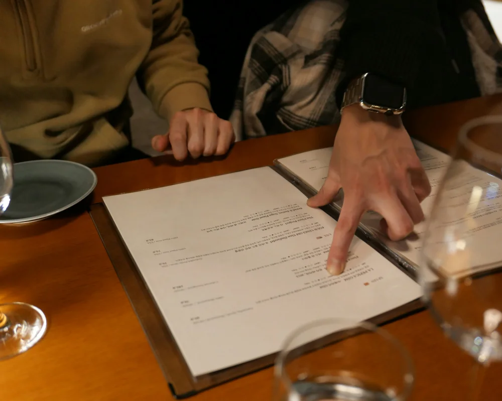 Autoriser la commande des menus à l'avance dans le widget